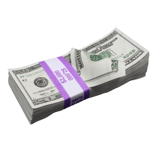 $6,000 Aged Full Print 2000 Series Stacks Bundle