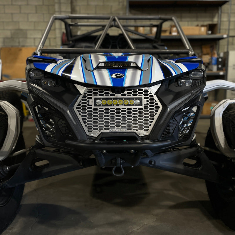 Load image into Gallery viewer, FastLab Can-am Maverick R Grill with S8 Light Bar
