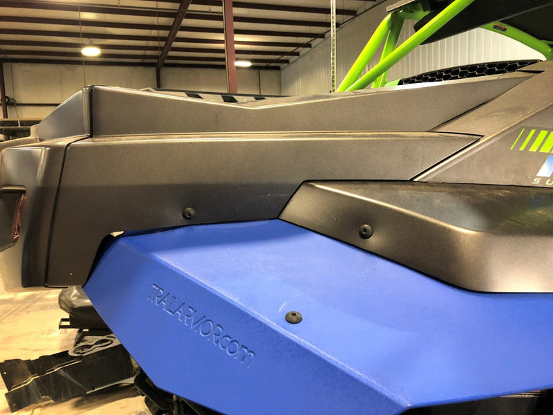 Load image into Gallery viewer, Trail Armor Mud Flap Fender Extensions for 2018-21 Textron Wildcat XX / Tracker XTR 1000

