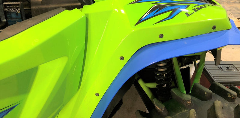 Load image into Gallery viewer, Trail Armor Mud Flap Fender Extensions for 2018-21 Textron Wildcat XX / Tracker XTR 1000
