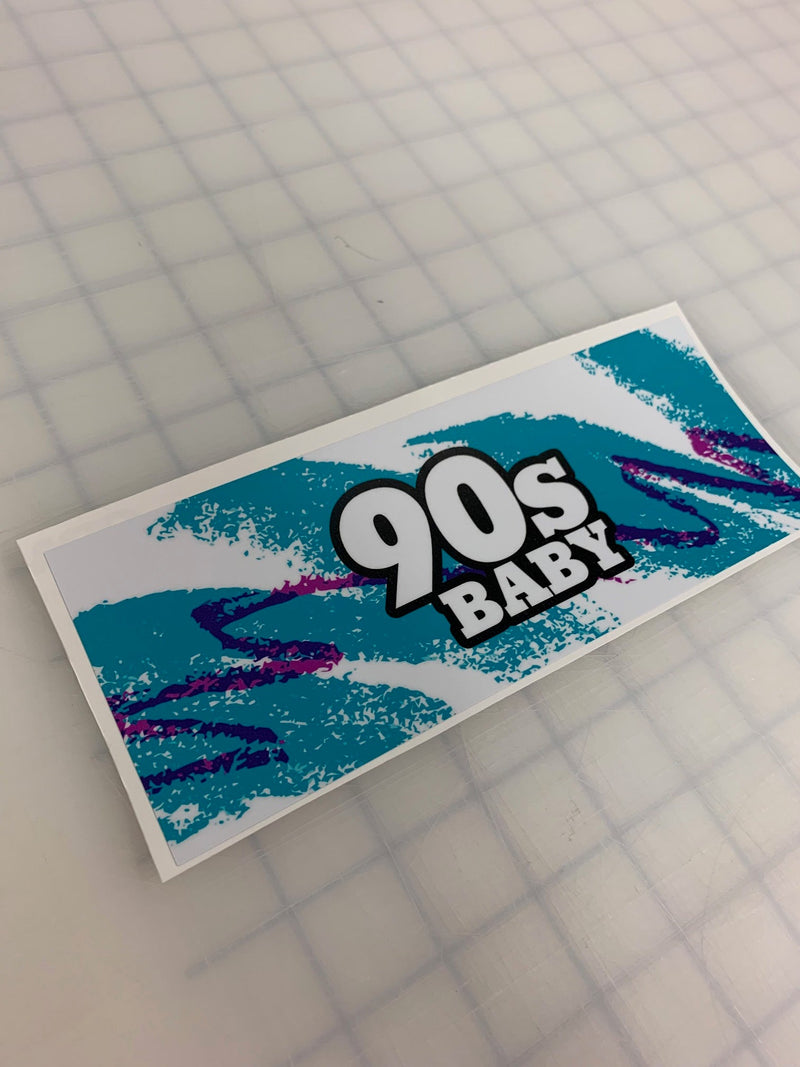 Load image into Gallery viewer, 90&#39;s Baby: 8&quot; JDM Decal Slap Sticker
