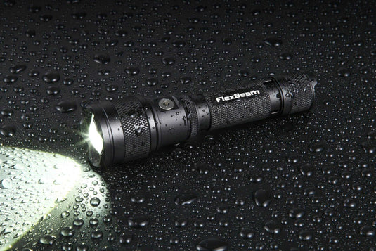 FlexBeam- 1200 Lumen Adjustable Beam Rechargeable Flashlight
