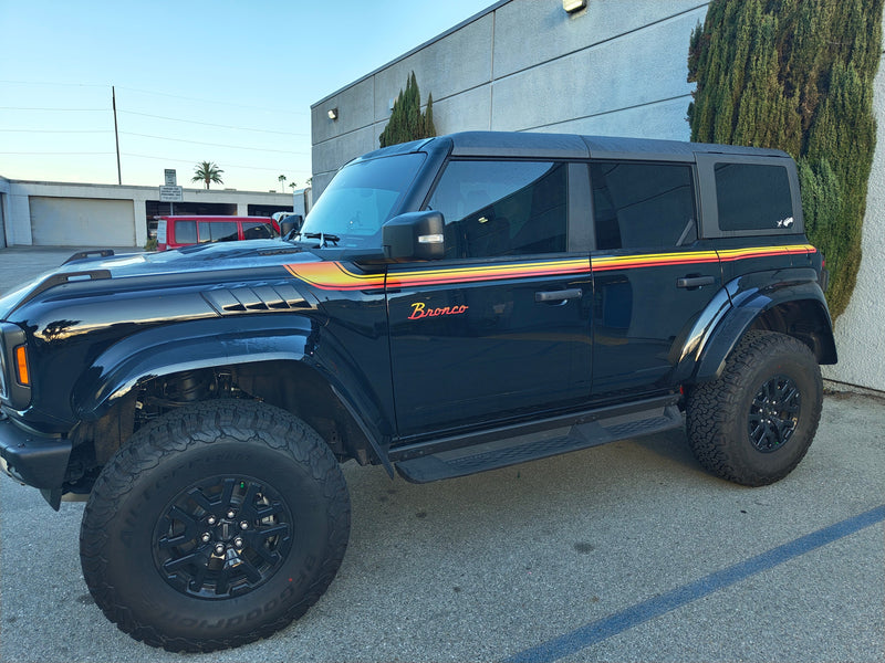 Load image into Gallery viewer, Retro Side Stripe Decals for 2021-2025 Ford Bronco (x2)
