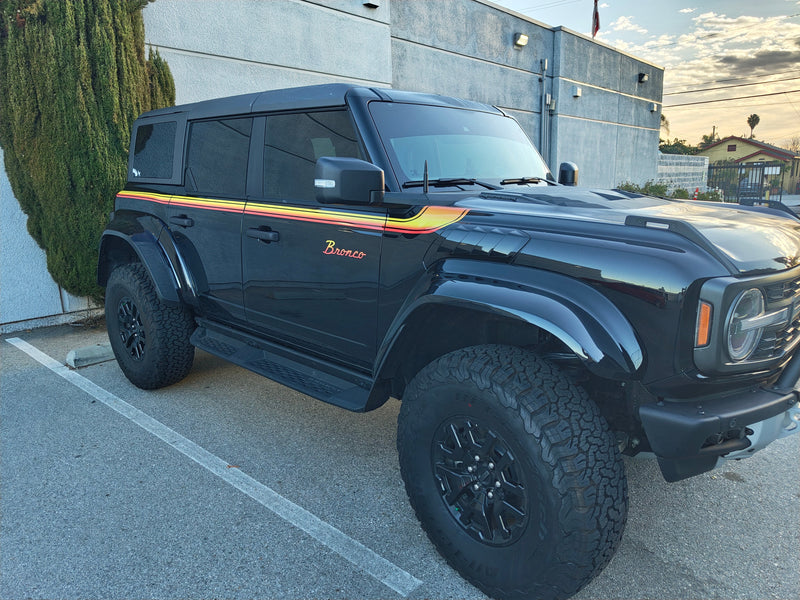 Load image into Gallery viewer, Retro Side Stripe Decals for 2021-2025 Ford Bronco (x2)
