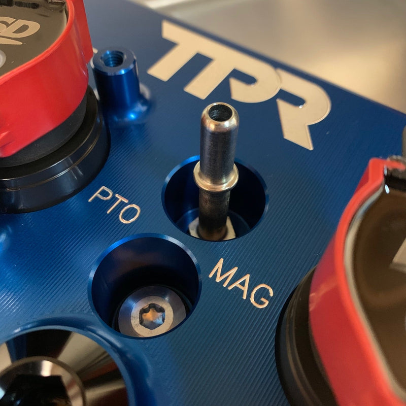 Load image into Gallery viewer, TPR016 - BLUE Billet Valve Cover W/Oilers - Turbo R / Pro XP
