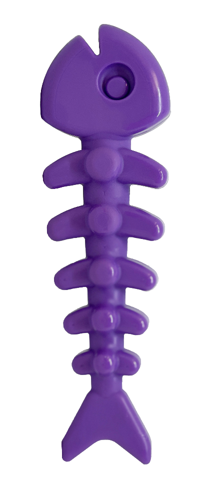 Load image into Gallery viewer, Fish Bone Nylon Dog Toy for Aggressive Chewers | USA Made | SodaPup
