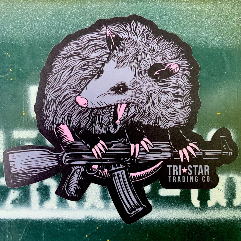 Load image into Gallery viewer, AWESOME POSSUM DECAL
