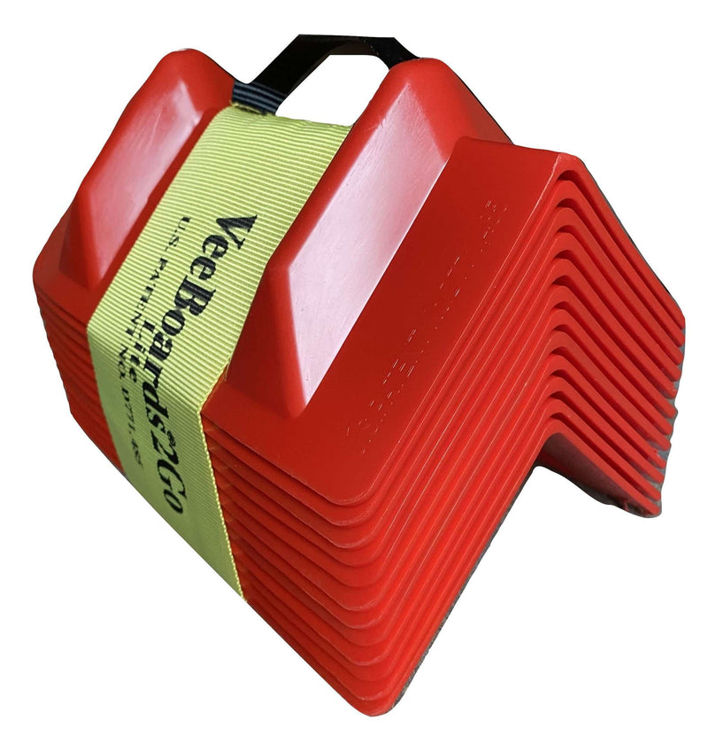 Load image into Gallery viewer, VB2GO Lite Stacking Veeboards® - Ratchet Strap Protectors (12 Pack) | VB2GOL
