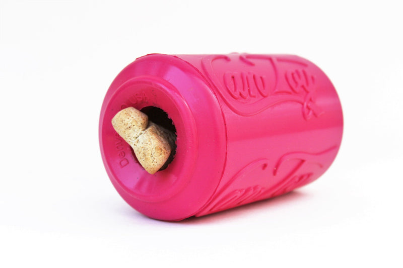 Load image into Gallery viewer, Puppy Can Toy Rubber Chew Toy for Teething Puppies | Treat Dispenser | USA Made
