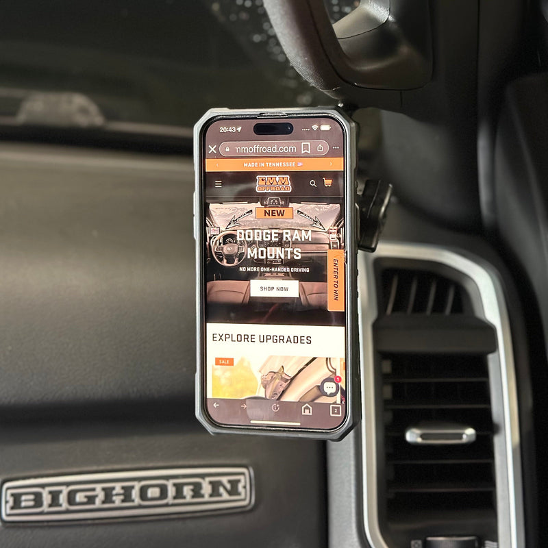 Load image into Gallery viewer, CMM Offroad RAM Truck Apillar Ball Mount
