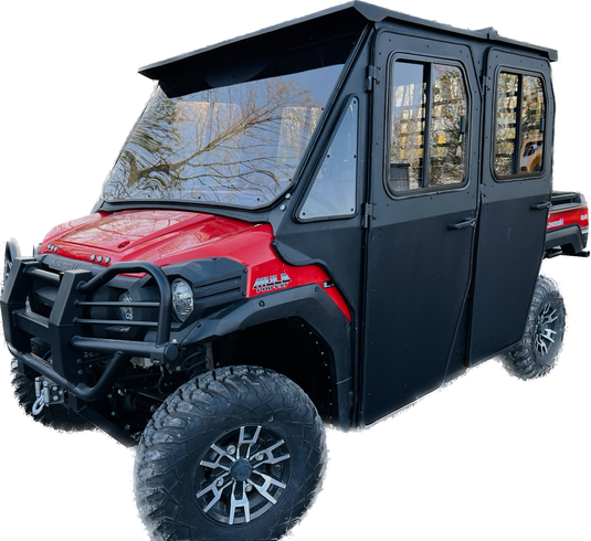 2016+ Kawasaki FXT/DXT Mule All Aluminum Full Cab Enclosure