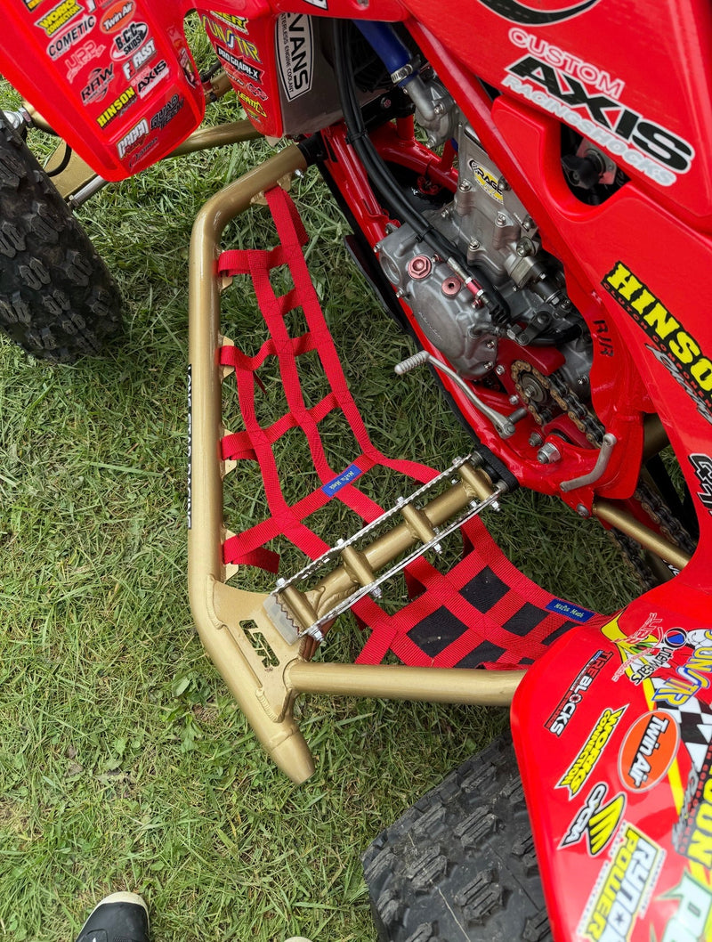 Load image into Gallery viewer, Honda TRX450R DC-PRO GEN III Nerf Bars W/Built in Heel Guards
