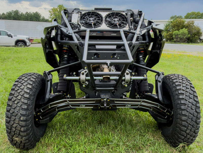 Load image into Gallery viewer, Maverick R Pro Rock High Clearance Billet Radius Rod Kit for use with Double E Rear Sway Bar
