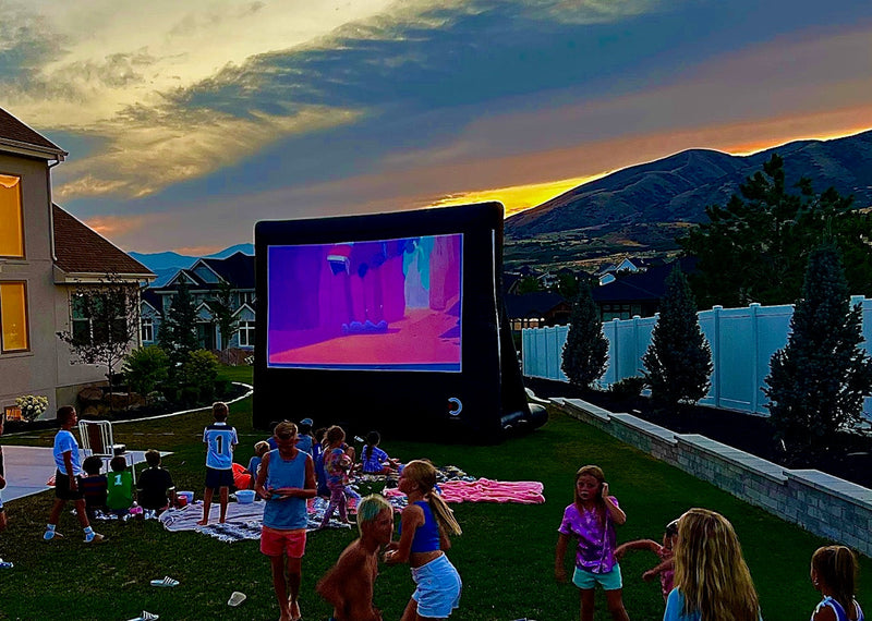 Load image into Gallery viewer, Elite Outdoor Movies Professional 13' Inflatable Screen
