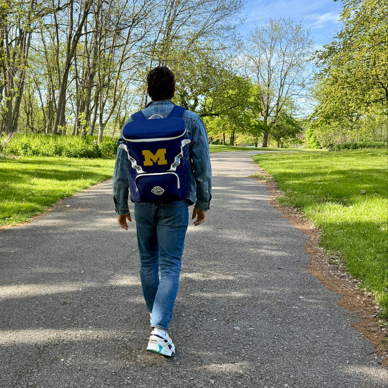 Load image into Gallery viewer, University of Michigan Backpack Cooler
