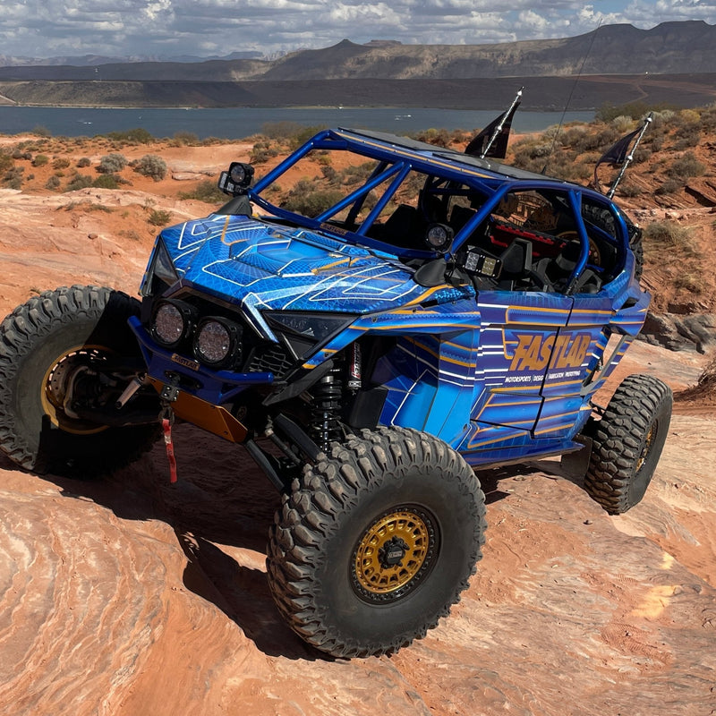 Load image into Gallery viewer, Polaris RZR Pro R / Turbo R / Pro XP 4-Seat Rock Slider Steps
