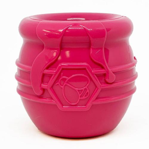 Load image into Gallery viewer, Honey Pot Dog eCup Treat Dispenser | Durable PUP-X Rubber Enrichment Toy | USA Made
