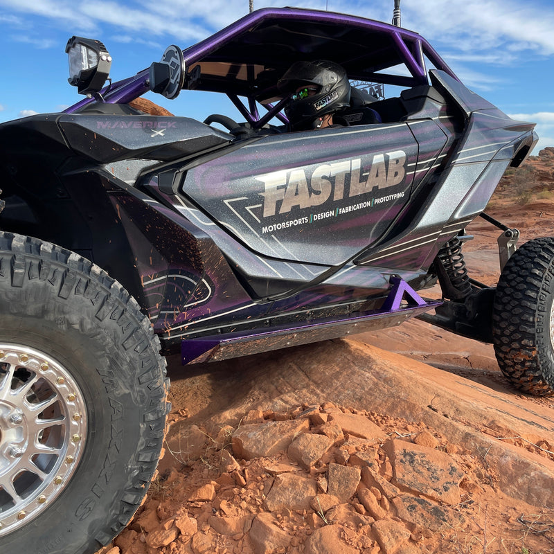 Load image into Gallery viewer, Can-Am Maverick R 2-Seat Rock Slider Steps
