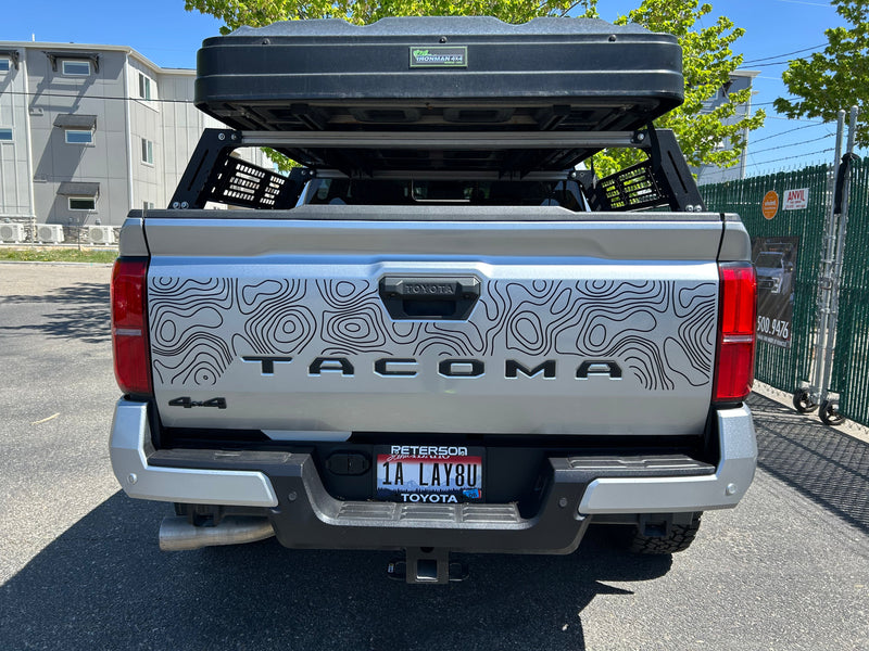 Load image into Gallery viewer, 2024+ Tacoma Tailgate Topo Decal
