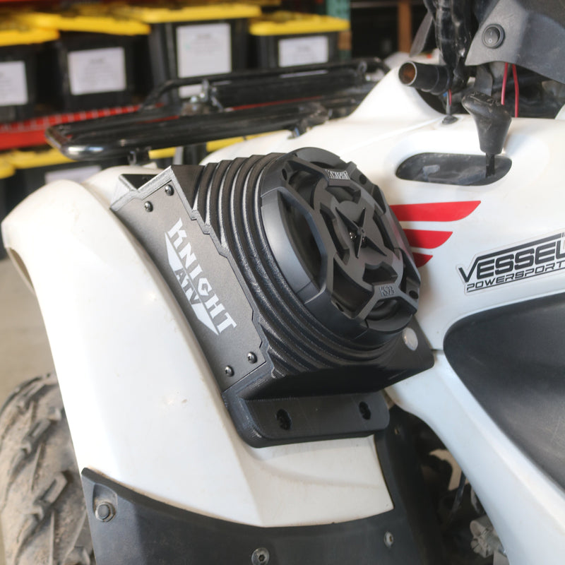 Load image into Gallery viewer, 2007 to 2013 Honda Rancher 420 Waterproof Fender Speaker Pods
