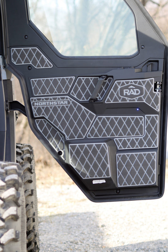 Polaris Ranger XP 1000 Northstar 19-Up 4 Door Panel Kit- Dark Grey/ Light Grey