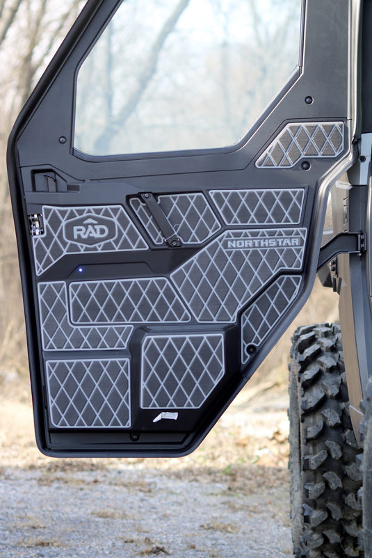 Polaris Ranger XP 1000 Northstar 19-Up 4 Door Panel Kit- Dark Grey/ Light Grey