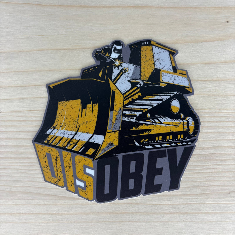 Load image into Gallery viewer, DISOBEY KILLDOZER 20TH ANNIVERSARY DECAL
