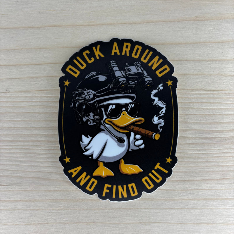 Load image into Gallery viewer, DUCK AROUND DECAL
