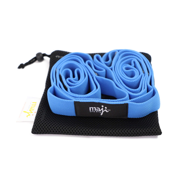 Load image into Gallery viewer, Maji Sports Elastic Yoga Straps With 10 Loops
