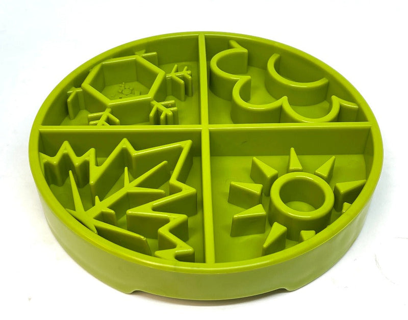 Load image into Gallery viewer, Four Seasons eTray - Shallow Slow Feeder Dog Bowl for Enrichment | USA Made
