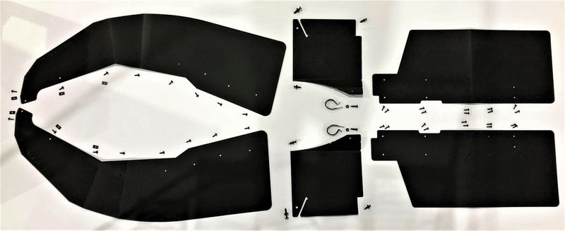 Load image into Gallery viewer, Trail Armor Mud Flap Fender Extensions for Polaris General XP 1000 / XP 1000 4
