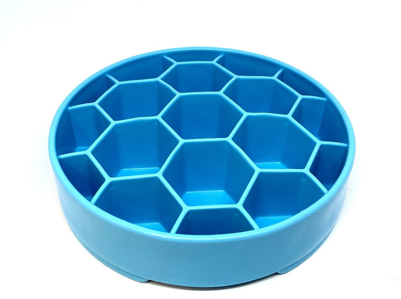 Load image into Gallery viewer, Honeycomb eBowl Deep Slow Feeder Dog Bowl for Enrichment | USA Made
