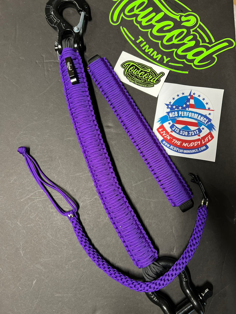 Load image into Gallery viewer, TowCord Timmy - Standard 12" ATV Winch Extension Cord
