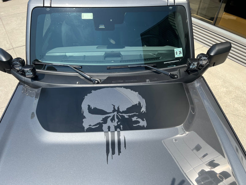 Load image into Gallery viewer, Skull Hood Decal for 2021-2025 Ford Bronco
