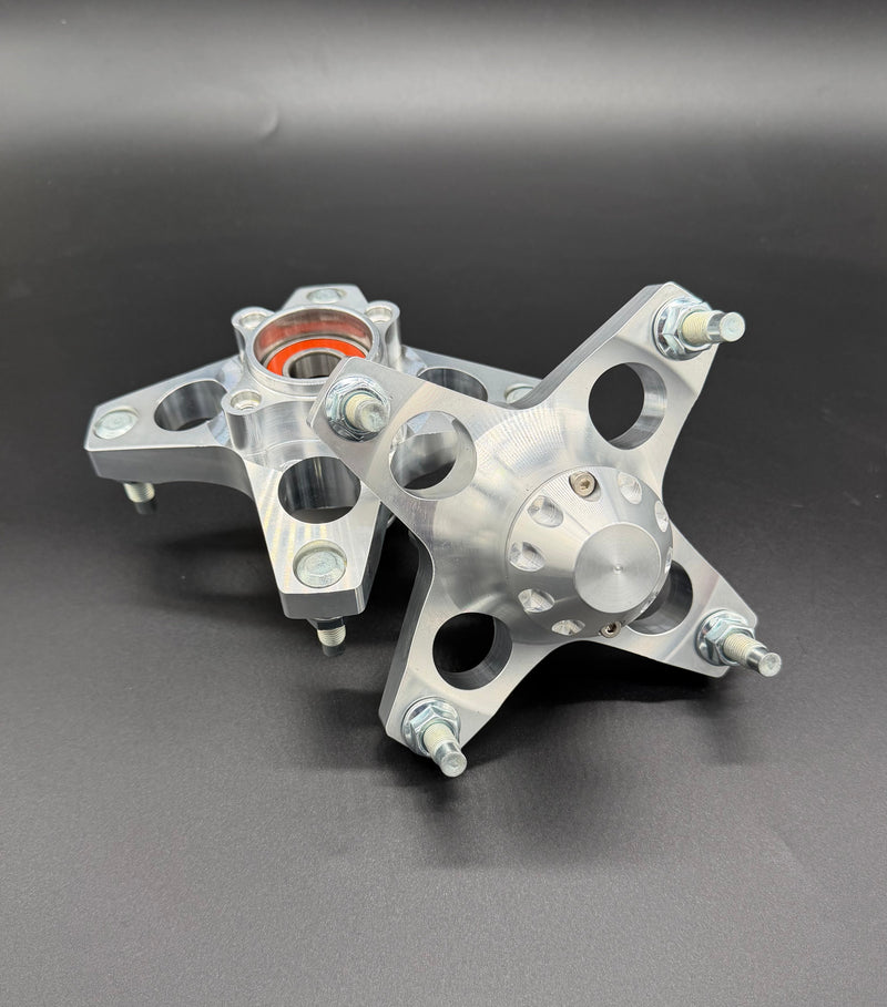 Load image into Gallery viewer, Yamaha Raptor 660 Billet Aluminum Front Wheel Hubs
