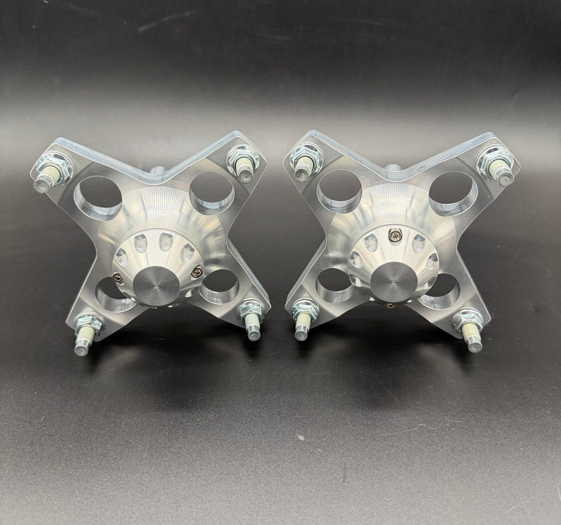 Load image into Gallery viewer, Yamaha Raptor 660 Billet Aluminum Front Wheel Hubs
