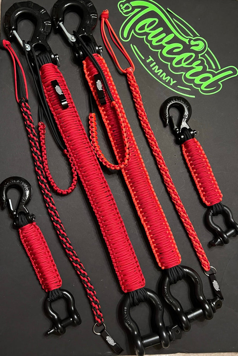 Load image into Gallery viewer, TowCord Timmy - Standard 12" ATV Winch Extension Cord
