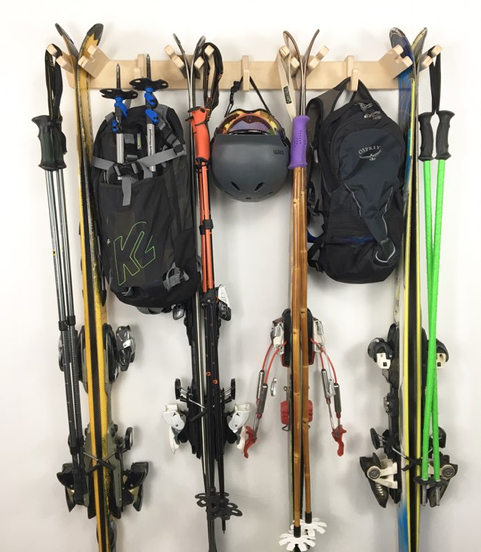 Load image into Gallery viewer, THE APRES ski wall rack
