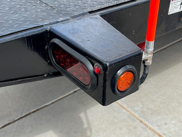 Load image into Gallery viewer, Heavy Duty "Big Tex" Style LED Trailer Tail Light Kit
