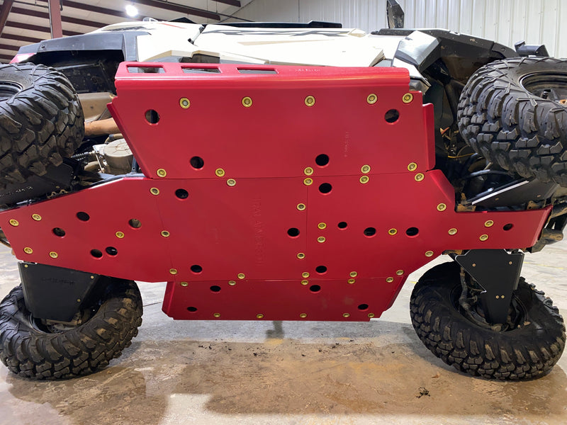 Load image into Gallery viewer, Trail Armor Polaris RZR Trail, Trail S 900 and Trail S 1000 Full Skids with Slider Nerfs or Trimmed for Polaris Kick Out Steel Rock Sliders 2021 - 2026
