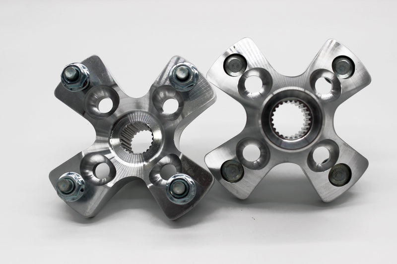 Load image into Gallery viewer, Yamaha Raptor 125 &amp; 250 Billet Aluminum Rear Wheel Hubs
