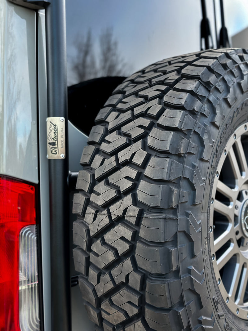 Load image into Gallery viewer, CAtuned Off-Road 2019+ Sprinter Tire Carrier
