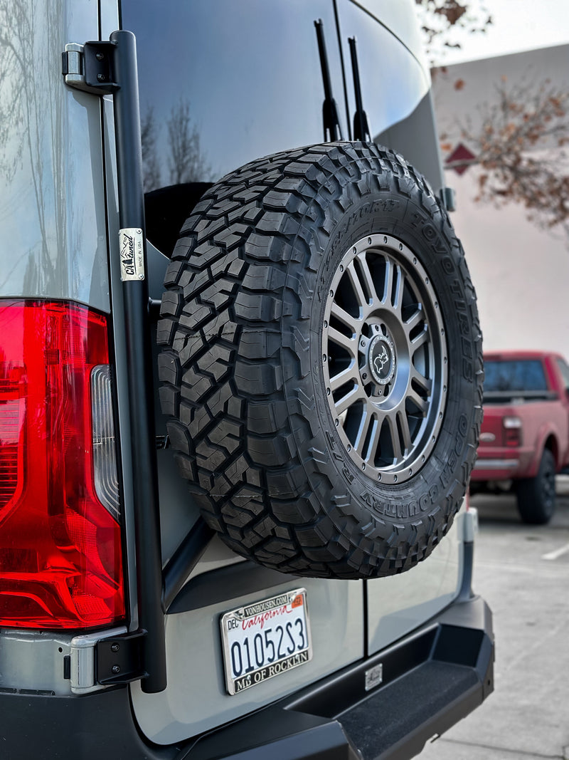 Load image into Gallery viewer, CAtuned Off-Road 2019+ Sprinter Tire Carrier
