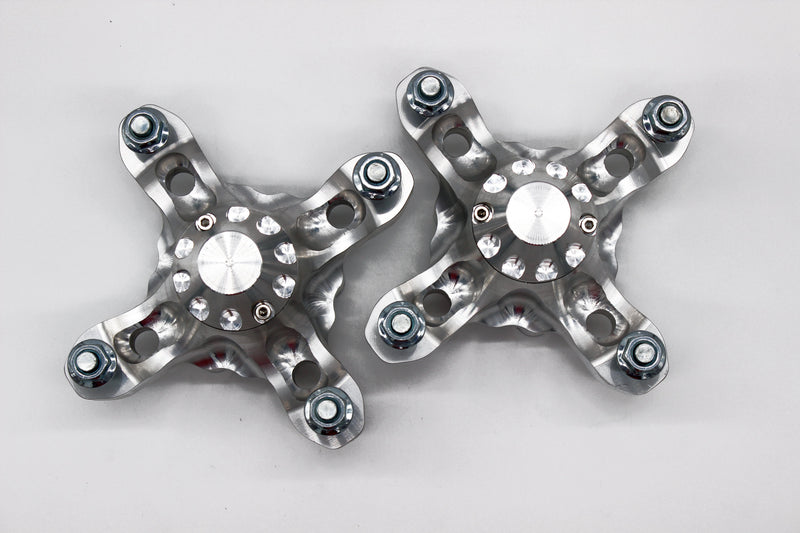 Load image into Gallery viewer, Yamaha YFZ450R Billet Aluminum Front Wheel Hubs
