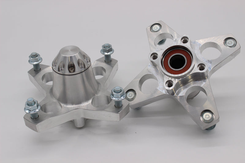 Load image into Gallery viewer, Yamaha Warrior Billet Aluminum Front Wheel Hubs

