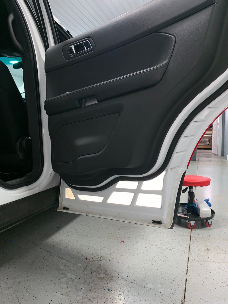 Load image into Gallery viewer, Reflective Safety REAR Door Inserts for 2011 - 2019 Ford Explorer (x2)
