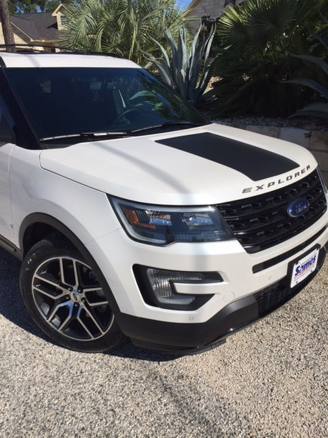 Load image into Gallery viewer, Hood Decal Cover for 2016-2019 Ford Explorer
