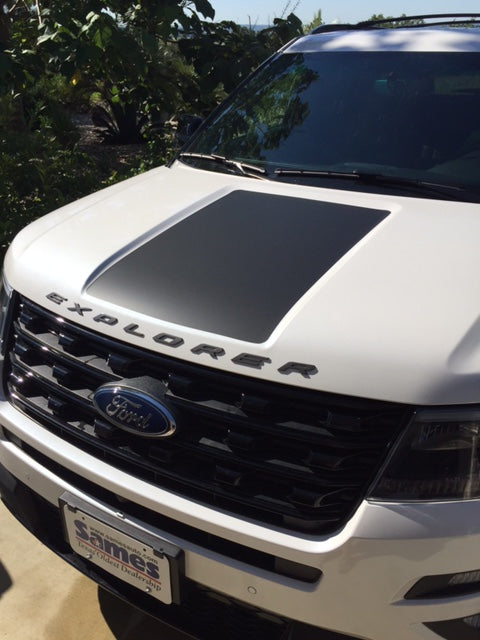 Load image into Gallery viewer, Hood Decal Cover for 2016-2019 Ford Explorer

