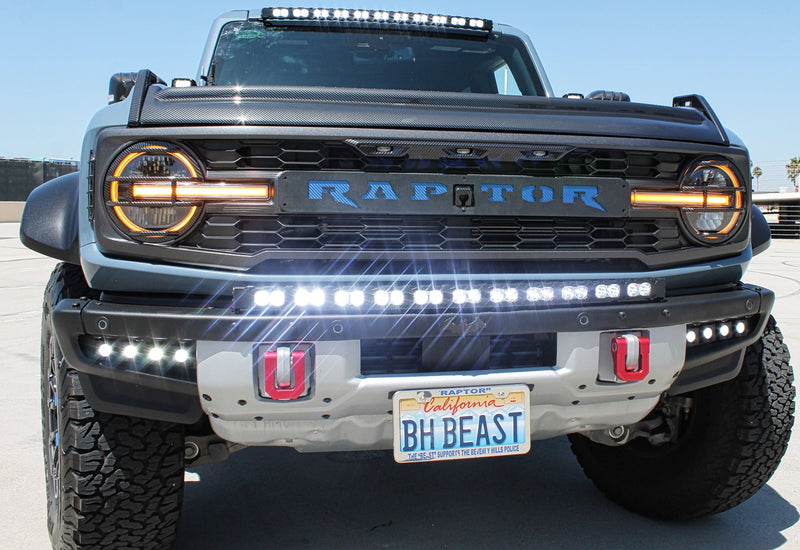 Load image into Gallery viewer, 2021+ Ford Bronco Raptor Curved 40in Light Bar - PRO
