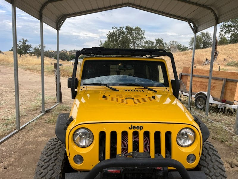 Load image into Gallery viewer, Hood Vent Kit for Jeep JK Wrangler (2007-2018)
